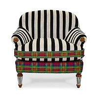 MacKenzie-Childs On Wall Street Accent Chair