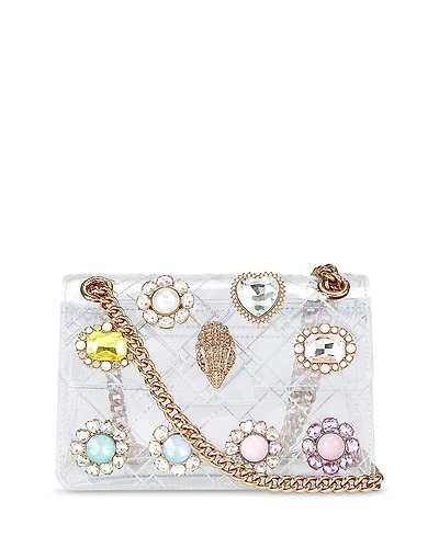 Kurt Geiger London Kensington Gem Mini Vinyl Convertible Crossbody