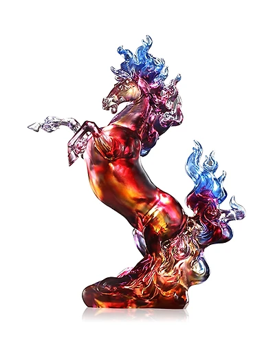 Liuli A Glorious Occasion Limited Edition Crystal Glass Sculpture