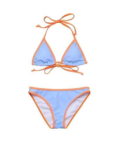 Snapper Rock Girls' Sea Sorbet Teen Triangle Bikini - Big Kid
