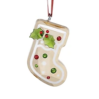 Swarovski Holiday Cheers Gingerbread Stocking Ornament