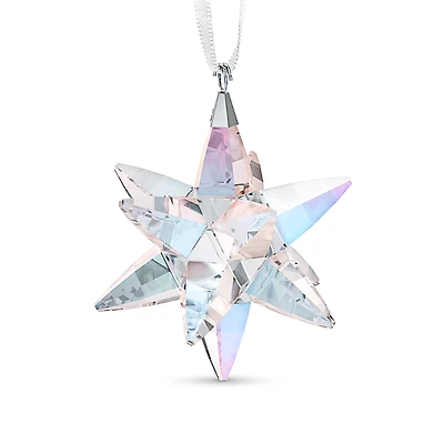 Swarovski Crystal Star Ornament, Shimmer