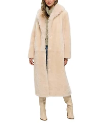 Gorski Sheared Cashmere Goat Coat