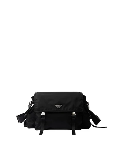 Prada Explore Re-Nylon and Leather Bag