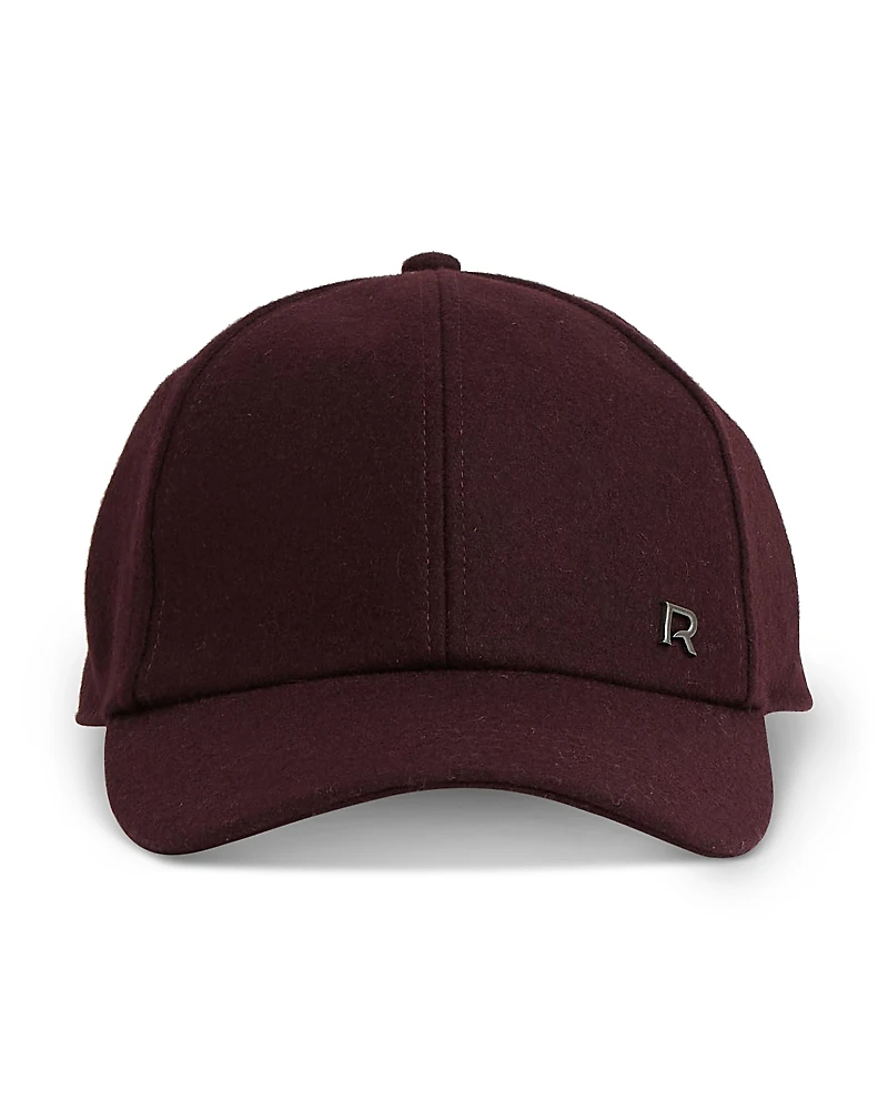Reiss Fiona Flannel Wool Blend Baseball Cap