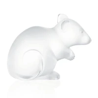 Lalique Crystal Mouse