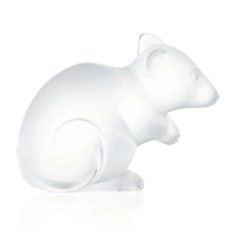 Lalique Crystal Mouse