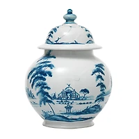 Juliska Country Estate Delft Blue 10 Lidded Ginger Jar