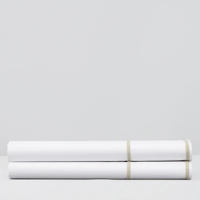 Matouk Ansonia Percale Standard Pillowcase