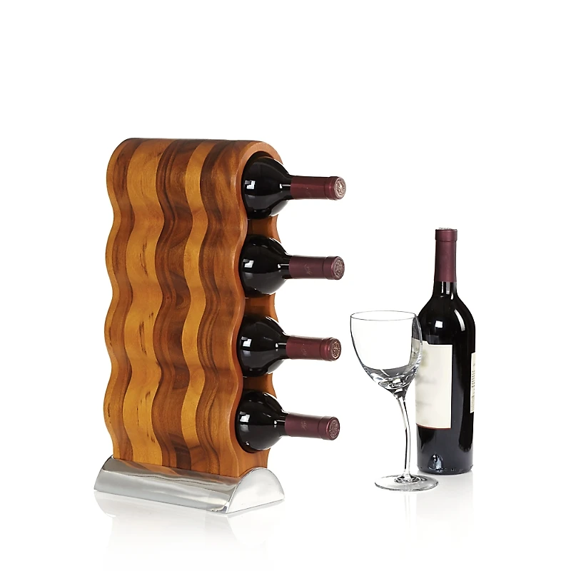 Nambe Gourmet Bar Curvo Wine Rack