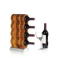 Nambe Gourmet Bar Curvo Wine Rack