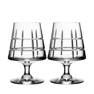 Orrefors Street Specialty Drinkware by Jan Johansson Cognac Glass, Set of 2