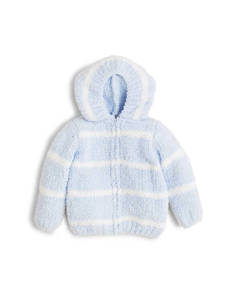 Angel Dear Boys' Striped Hooded Jacket - Baby