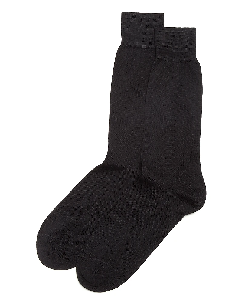 The Men's Store at Bloomingdales Cotton Blend Dress Socks - Exclusive