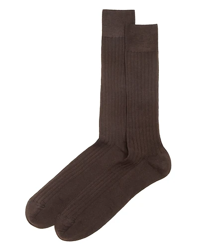 The Men's Store at Bloomingdale's Ribbed Dress Socks - Exclusive