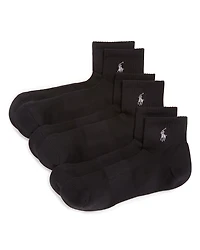 Polo Ralph Lauren Quarter Sport Socks, Pack of 3