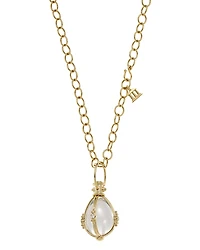 Temple St. Clair Crystal And Diamond Pendant