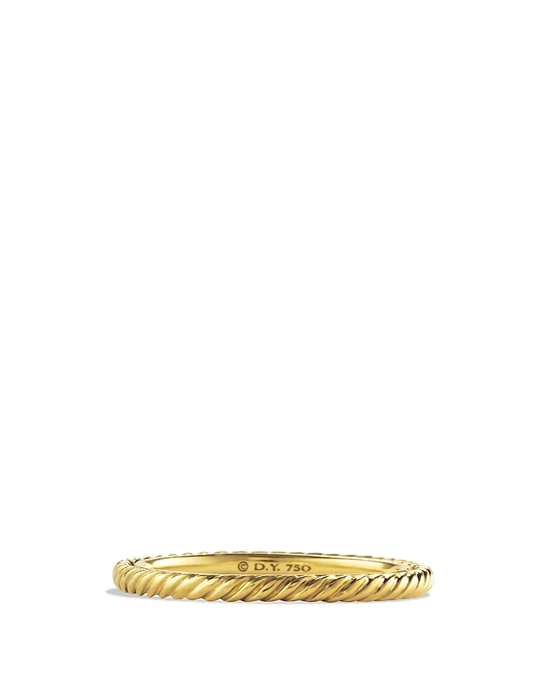 David Yurman Cable Classics Band Ring
