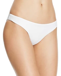 PilyQ Basic Ruched Bikini Bottom