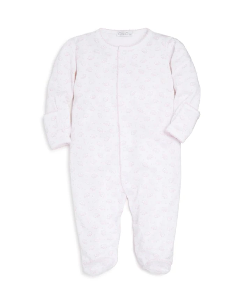 Girls' Elephant Print Footie - Baby