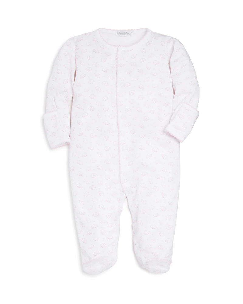 Kissy Elephant Print Footie - Baby