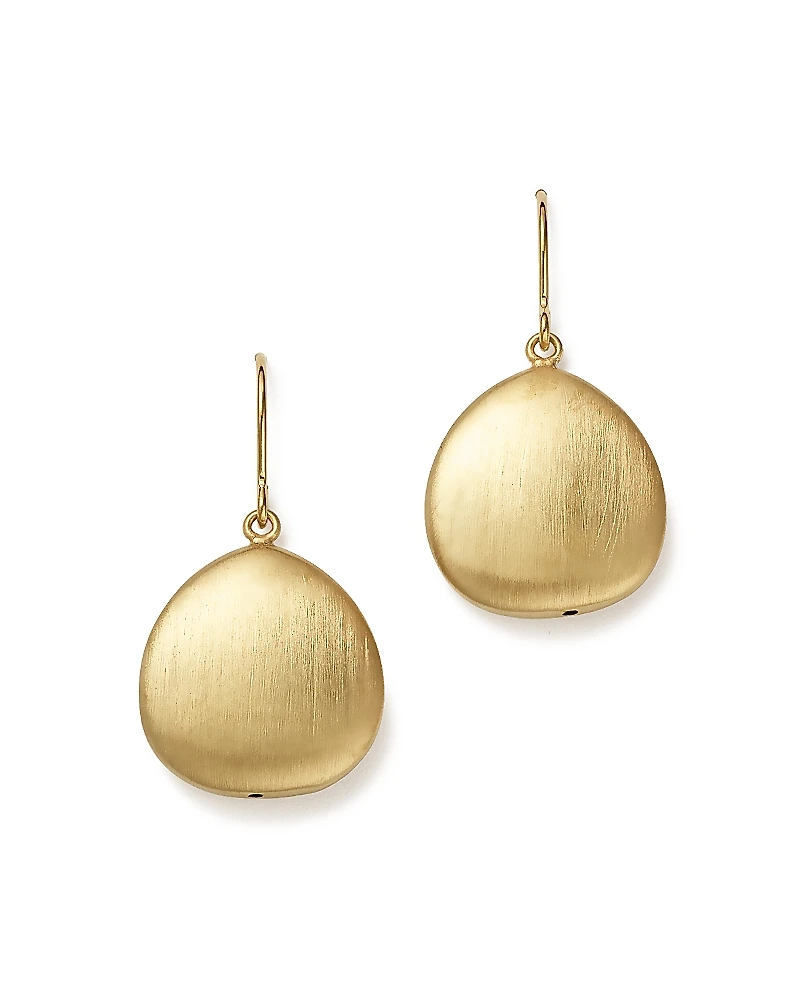 Bloomingdale's Fine Collection 14K Yellow Gold Satin Finish Drop Earrings