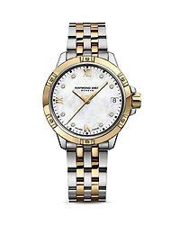 Raymond Weil Tango Two Tone Watch with Diamonds, 30mm