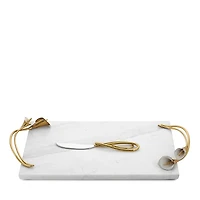 Michael Aram Calla Lily Cheese Board with Knife