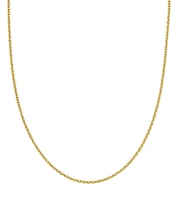 Bloomingdale's Fine Collection Men's 14K Yellow Gold Adjustable Semi Solid Chain, 22