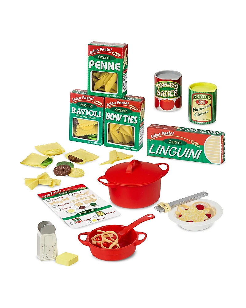 Melissa & Doug Prepare & Serve Pasta Play Set - Ages 3+