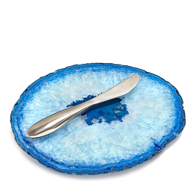 Anna new york Ita Plate and Forma Knife