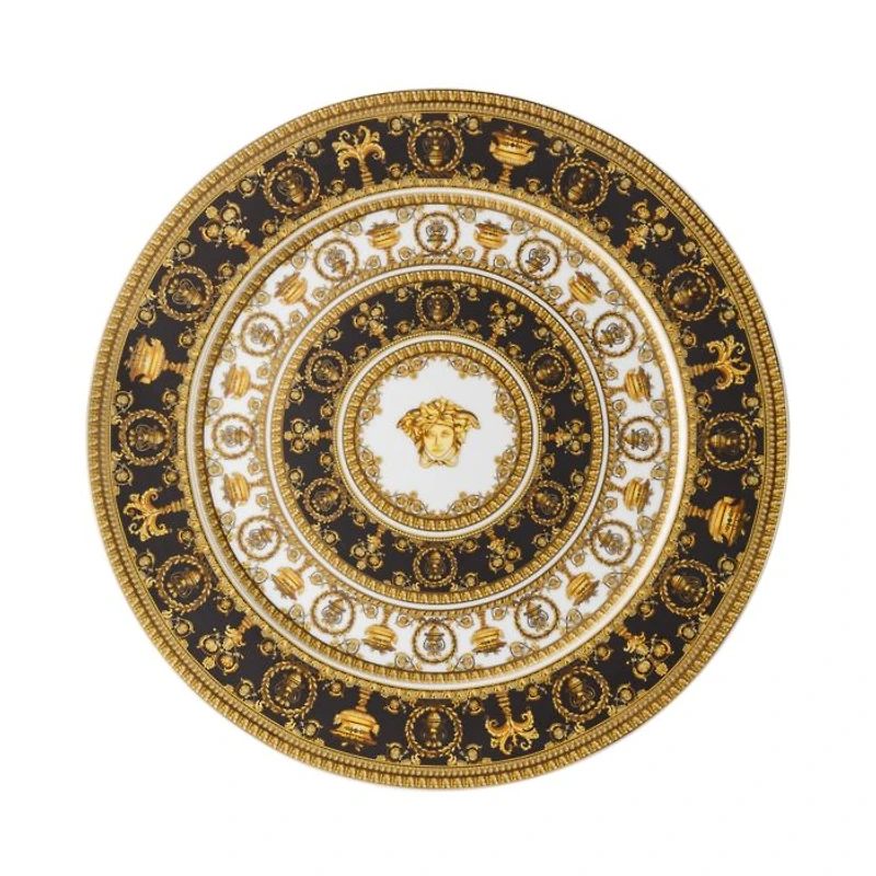 I Love Baroque Noir Limited Edition Service Plate