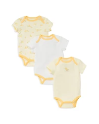 Little Me Unisex Ducks Bodysuit, 3 Pack - Baby