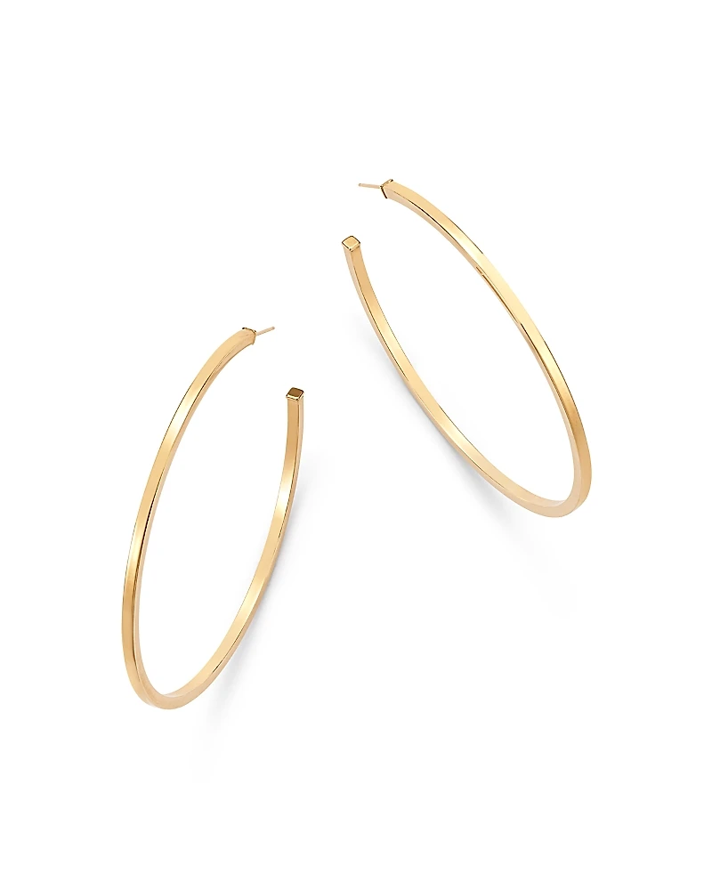Bloomingdale's Fine Collection Square Tube Hoop Earrings