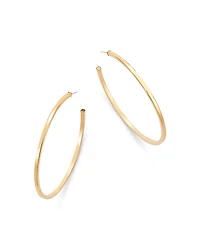 Bloomingdale's Fine Collection Square Tube Hoop Earrings