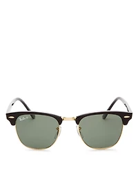 Polarized Classic Clubmaster Sunglasses, 51mm