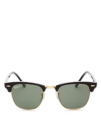 Ray-Ban Polarized Classic Clubmaster Sunglasses, 51mm