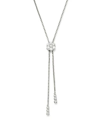 Bloomingdale's Fine Collection Diamond Flower Bolo Necklace