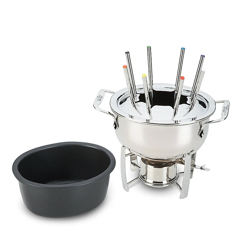 All-Clad 3.5-Quart Fondue Pot with Cast Aluminum Insert