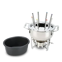 All-Clad 3.5-Quart Fondue Pot with Cast Aluminum Insert