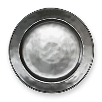 Pewter Stoneware Dinner Plate