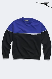 Dawn Colour Block Relaxed Crew