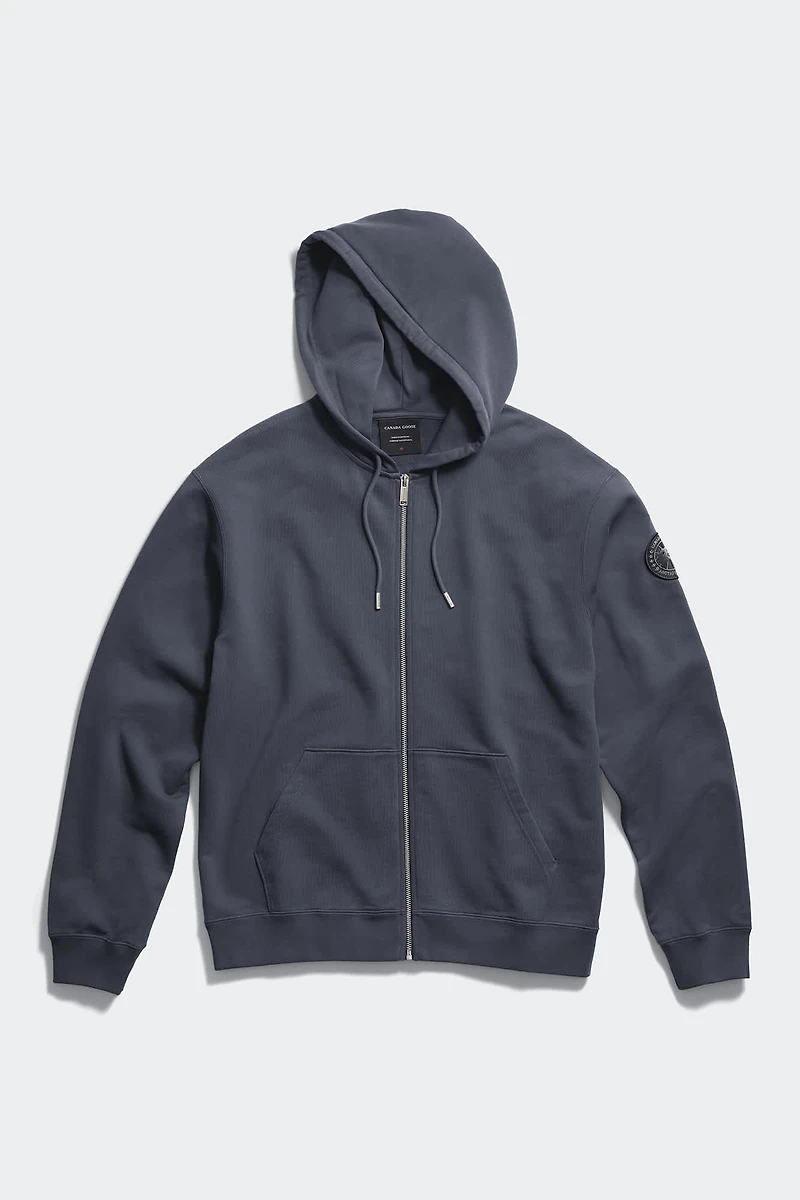 Loon Full Zip Hoodie Black Disc