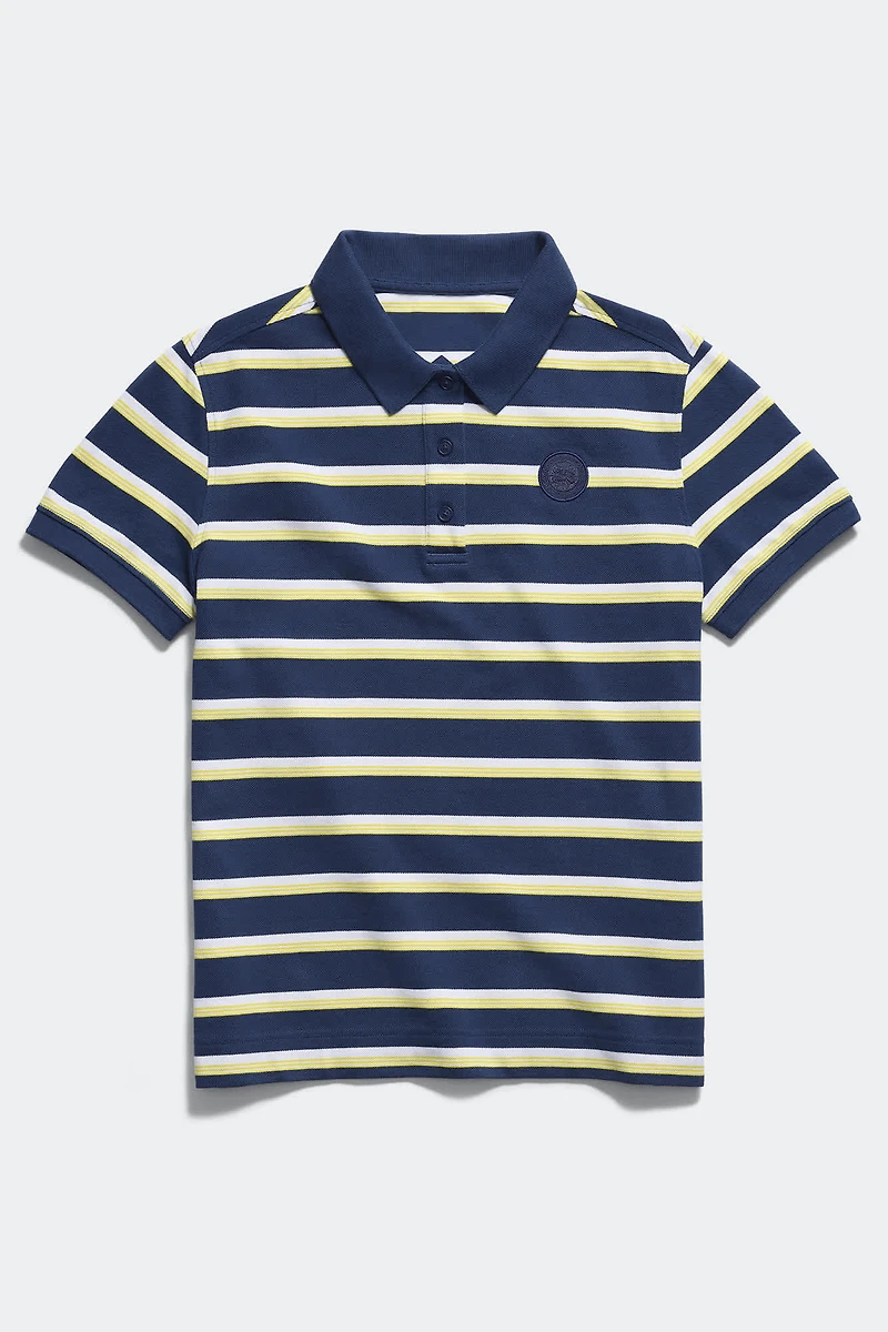 Almira Striped Polo Tonal Disc
