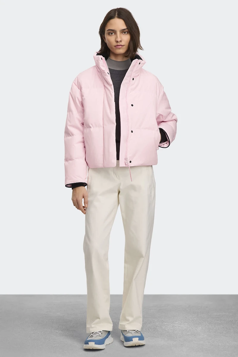 Grandview Cropped Jacket Tonal Disc