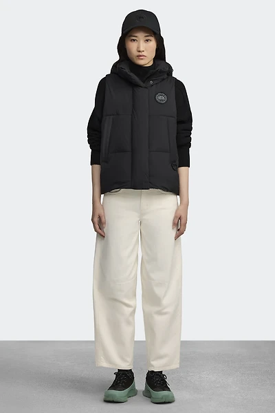 Junction Puffer Vest Black Disc