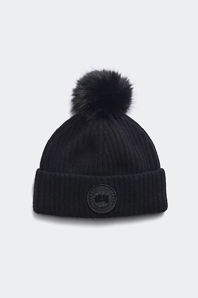Cashmere Blend Pom Toque
