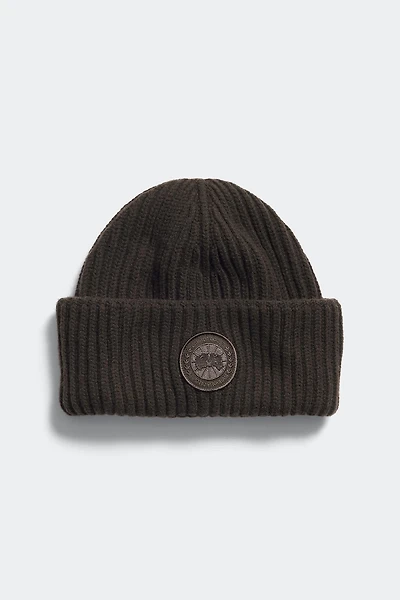 Cashmere Blend Double Fold Toque
