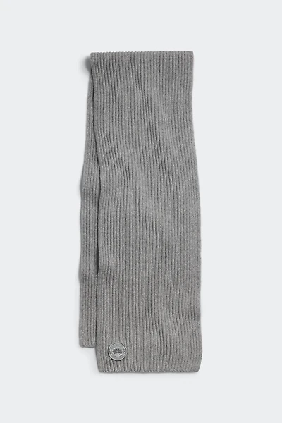 Cashmere Blend Rib Scarf