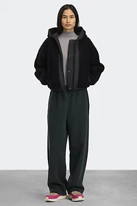 Alberni Reversible Fleece Bomber